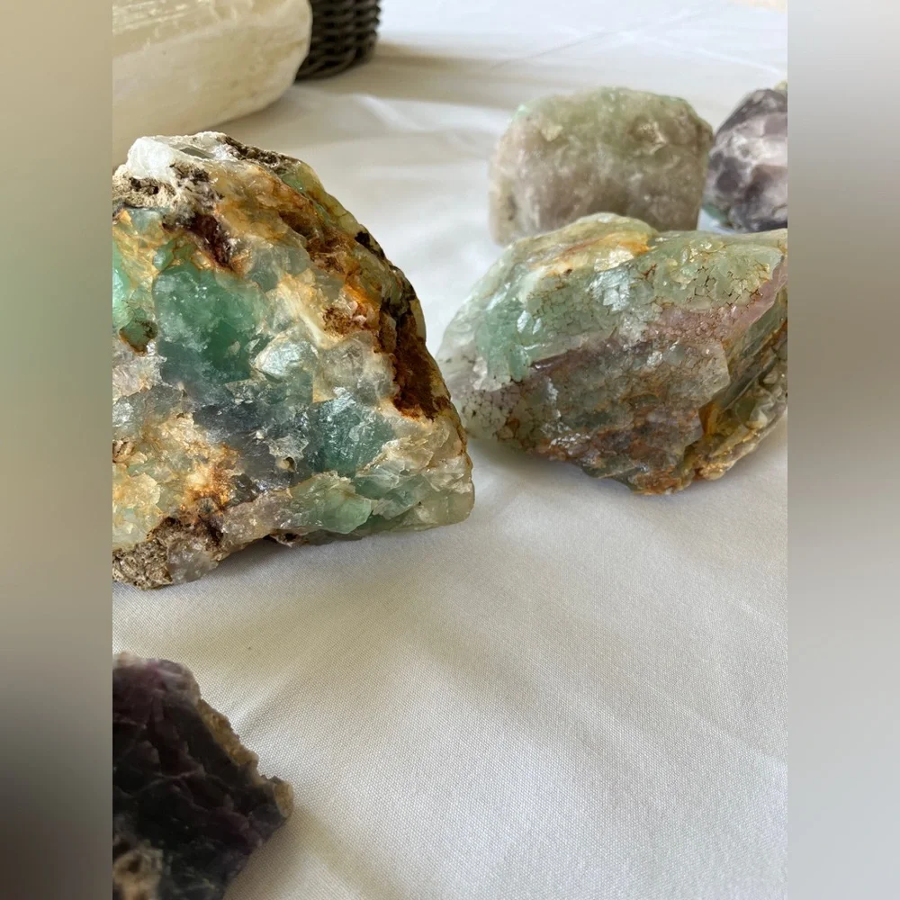 Fluorite raw cut - Picture 8 of 13